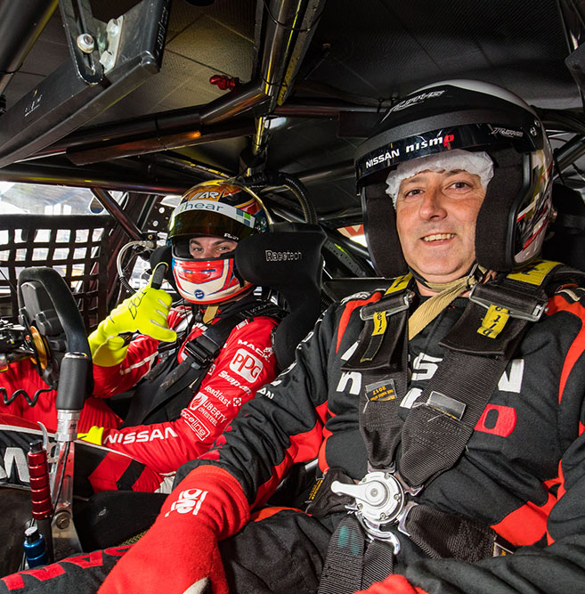 Darren on Nissan Ride